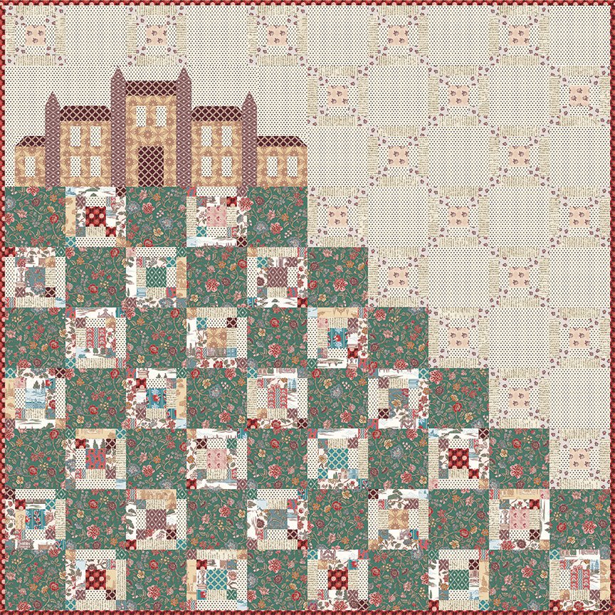The Abbey Quilt Kit - Northanger Abbey - Ray of Sonshine Design