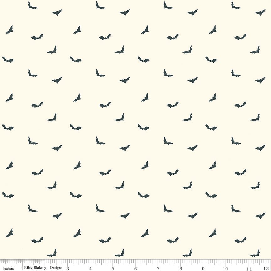 The Apothecary Batwings Cream Riley Blake Designs Fabric by the Yard - Ray of Sonshine Design