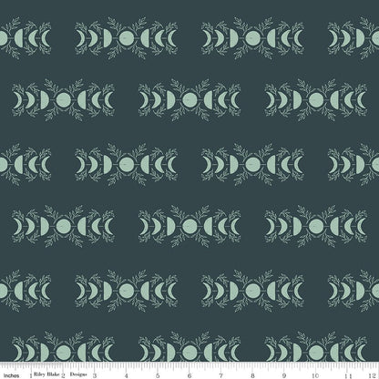 The Apothecary Celestial Teal Riley Blake Designs Fabric by the Yard - Ray of Sonshine Design