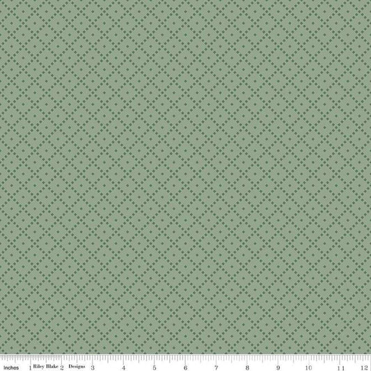 The Awe of Autumn Grid Hazy - C16197 - HAZY - Riley Blake Designs - Fall Fabric - Cotton Fabric by the yard - Ray of Sonshine Design