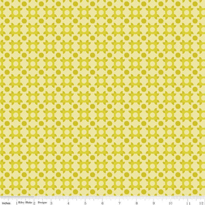 The Genesis of a Journey Patchwork Piazza Citrine - Riley Blake Designs - Cotton Fabric by the yard - C16933 - CITRINE - Ray of Sonshine Design