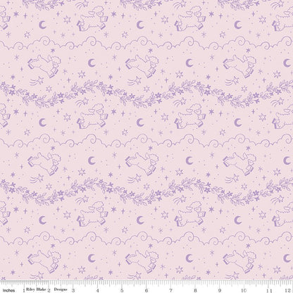 Twinkle Little Star Counting Sheep Pink - Ray of Sonshine Design