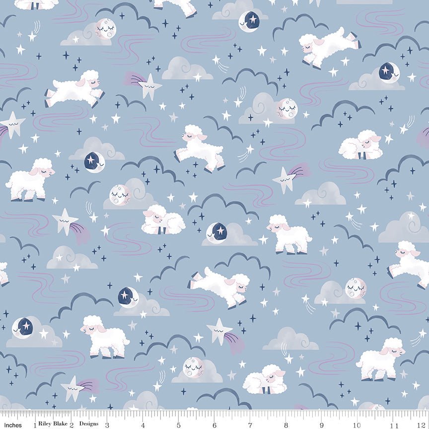 Twinkle Little Star Main Blue - Ray of Sonshine Design