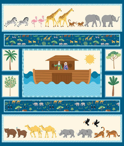 Two by Two 35 1/2" x 43" Panel - Ray of Sonshine Design