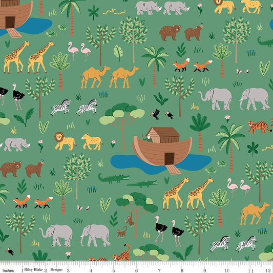 Two by Two Main Green - Ray of Sonshine Design