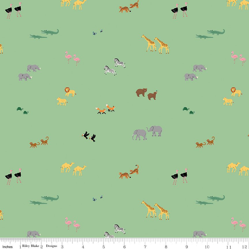 Two by Two Perfect Pairs Green - Ray of Sonshine Design