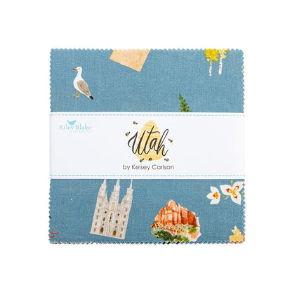 Utah 5" Stacker 42-Piece Precut Bundle | Kelsey Carlson for Riley Blake Designs - Ray of Sonshine Design