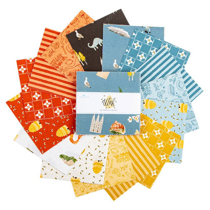 Utah 5" Stacker 42-Piece Precut Bundle | Kelsey Carlson for Riley Blake Designs - Ray of Sonshine Design