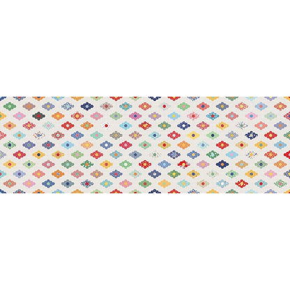 Wide Back Simple Pleasures Diamond Ivory - Black Riley Blake 107/108" Wide Quilting Cotton Fabric - Ray of Sonshine Design